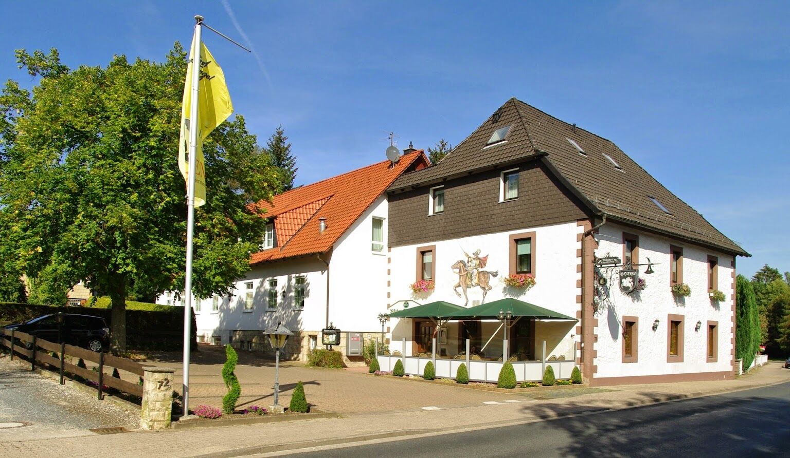 Land-Gut-Hotel Raeuber Lippoldskrug Alfeld  Exterior foto